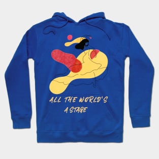 All The World's A Stage Artists & Performers Hoodie